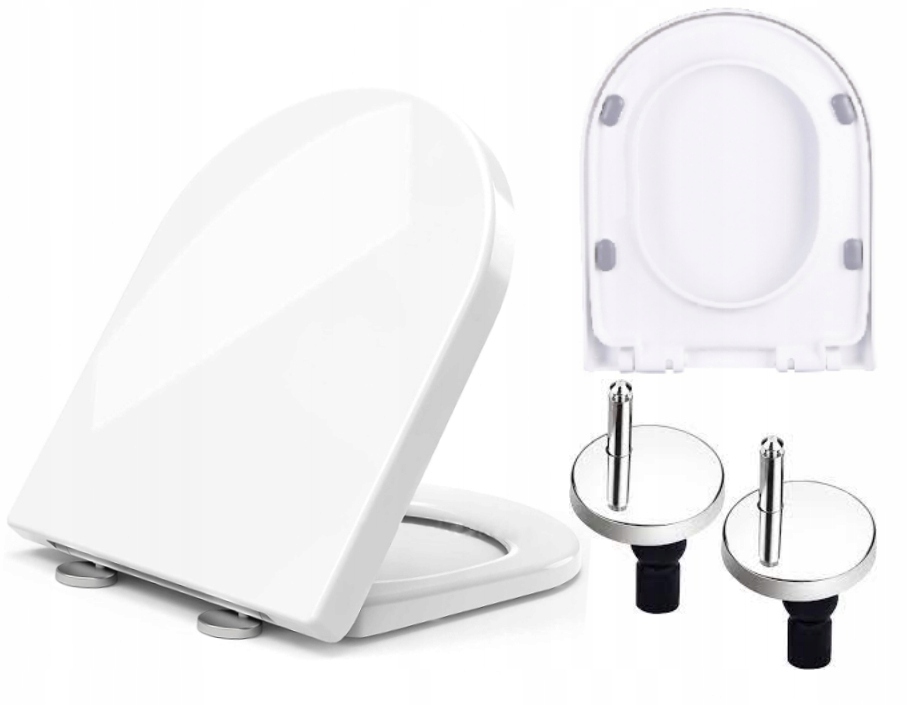 MAREANI SEMTO WC sedadlo, biely duroplast